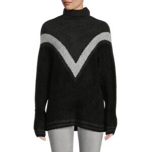 Max Studio Chevron Turtleneck Sweater NWT